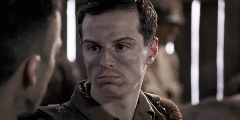 Band of Brothers TV series 2001. Andrew Scott ©HBO