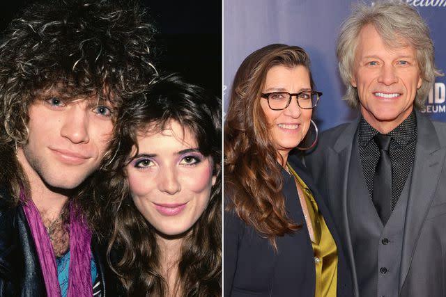 <p>Vinnie Zuffante/Michael Ochs Archives/Getty; Theo Wargo/Getty</p> Jon Bon Jovi and Dorothea Bongiovi