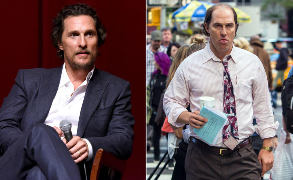 <p>It took eight months of cheeseburgers to get McConaughey into this state. Kudos. </p>