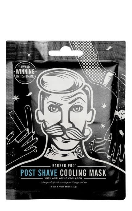 Barber Pro post shave cooling mask - Credit: Harvey Nichols