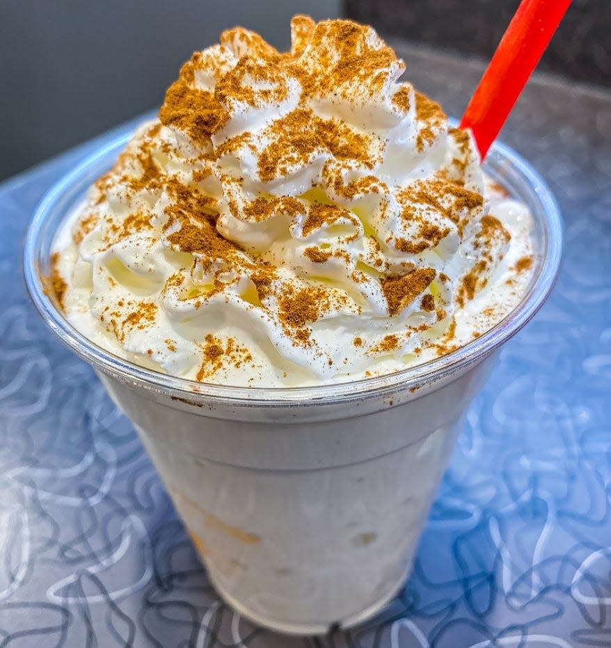 Ritzy's in Clintonville brings back eggnog ice cream every holiday season. It's popular for milkshakes.