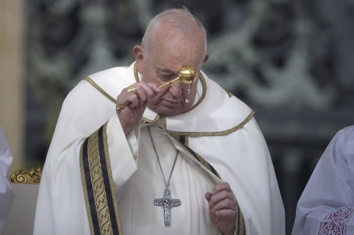 Pope Francis presides over Easter Sunday Mass