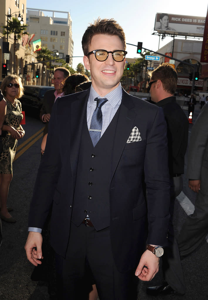 Captain America LA Premiere 2011 Chris Evans