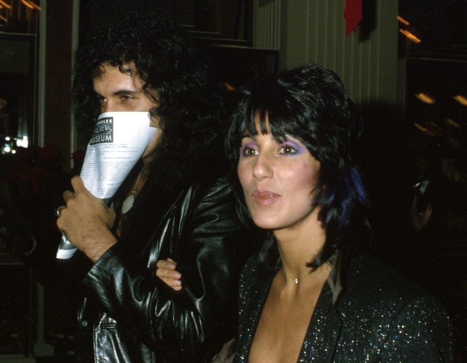 Gene Simmons and Cher