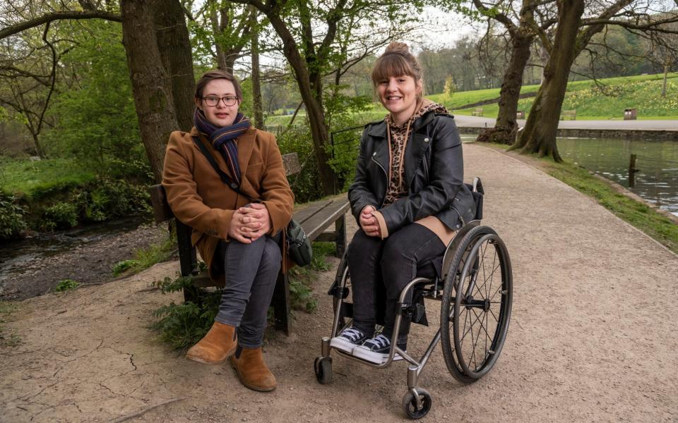 Co-presenters Ruben Reuter and Ruth Madeley - Channel 4