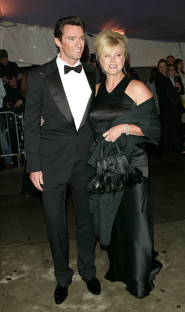 Hugh Jackman and Deborra-Lee Furness at their first Met Gala in 2004