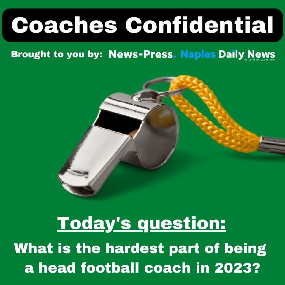 Coaches Confidential: Hardest part of being a high school football coach