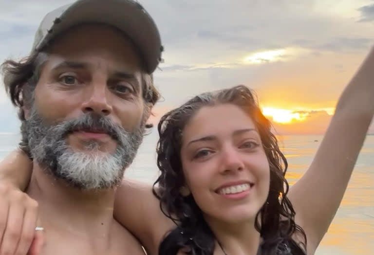 Joaquín Furriel y su hija, Eloisa compartieron unas vacaciones paradisíacas en Tailandia (Foto: Instagram @elofurriel_)