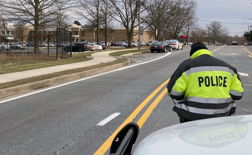 Maryland School-Student Shot (The Washington Post)