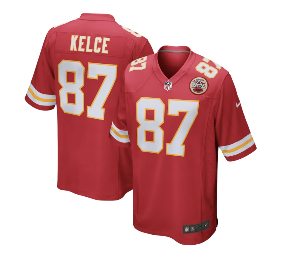 travis kelce jersey