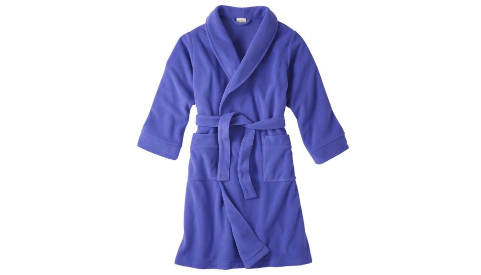 Monogrammed Kids' Fleece Robe