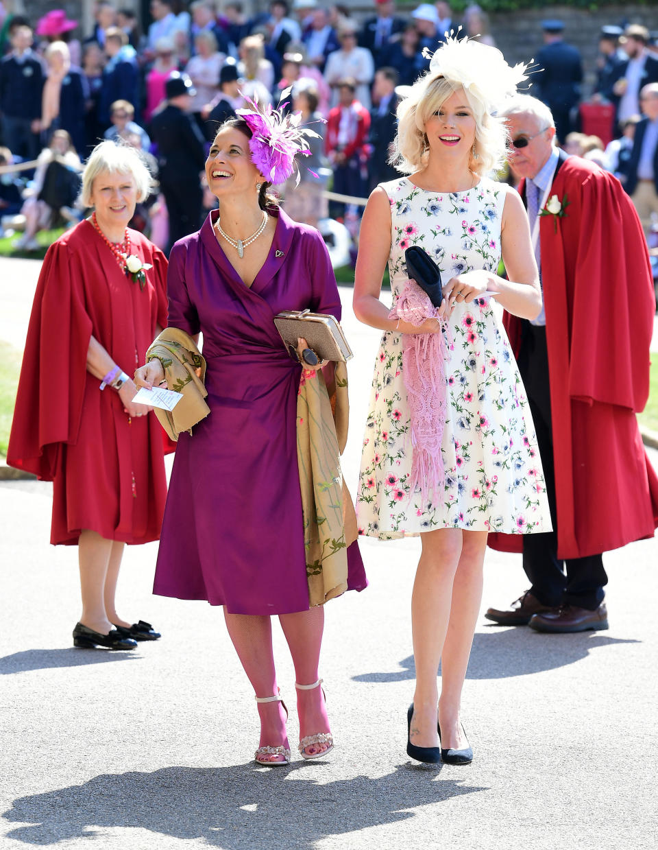 Auch Sängerin Joss Stone (rechts) war bei der Hochzeit dabei. (Bild: Getty Images)