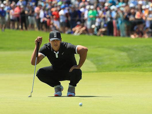 Koepka will take a record seven-shot lead into the final round (Getty)