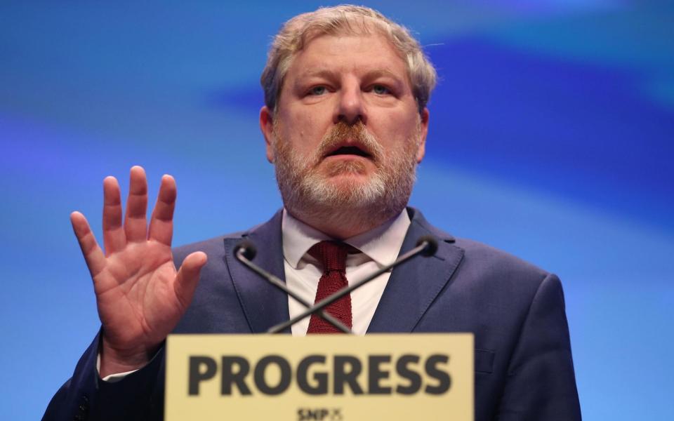 Angus Robertson, the SNP's former Westminster leader - PA