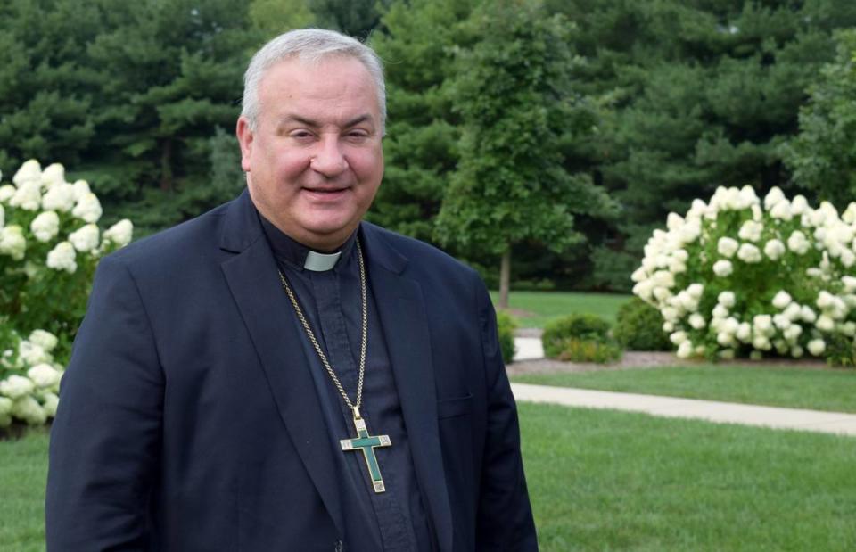 Bishop Michael McGovern was installed to lead the Catholic Diocese of Belleville in 2020, promising to maintain a safe environment for children and a fair process for clergy sexual-abuse allegations.