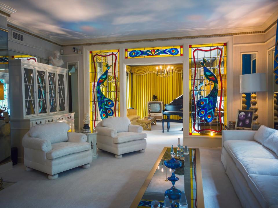 Take a sneak peek inside Graceland Mansion