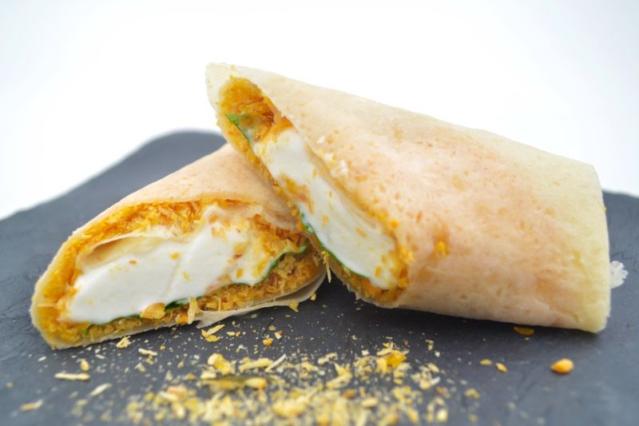 Best Taiwanese Peanut and Cilantro Ice Cream Roll Recipe - How To