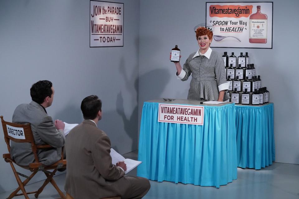 The Will & Grace crew paid close attention to detail when recreating the sets of I Love Lucy for an episode, even purchasing vintage props on eBay.