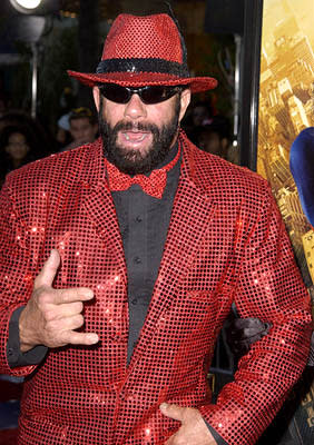 Mega-Powered "Macho Man" Randy Savage at the LA premiere of Columbia Pictures' Spider-Man