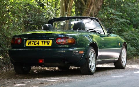 Mazda MX-5 Mk1 (1995) - Mazda heritage fleet