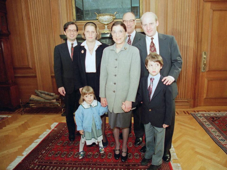 ginsburg and family 1993