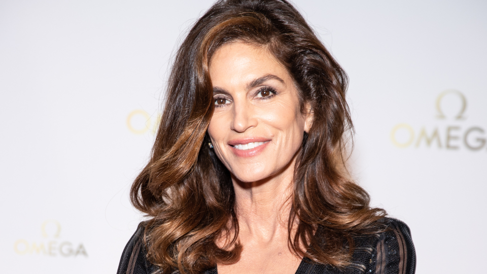 We'll take all the beauty tips we can get from Cindy Crawford! (Getty Images)