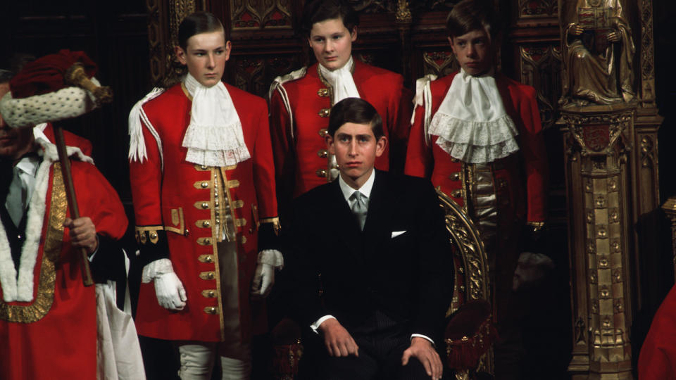 12. October 1967: King Charles at the Palace of Westminster