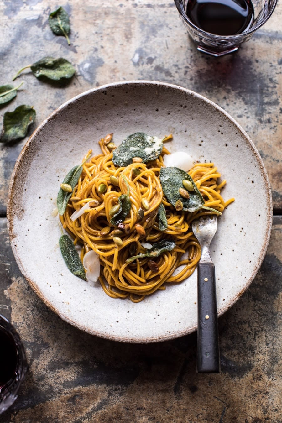 2-Ingredient Pumpkin Pasta