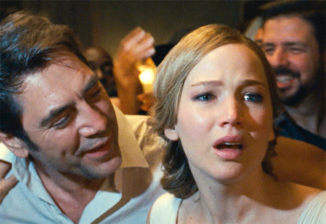 So this is what Jennifer Lawrence’s “Mother!” is about, if you’re that curious