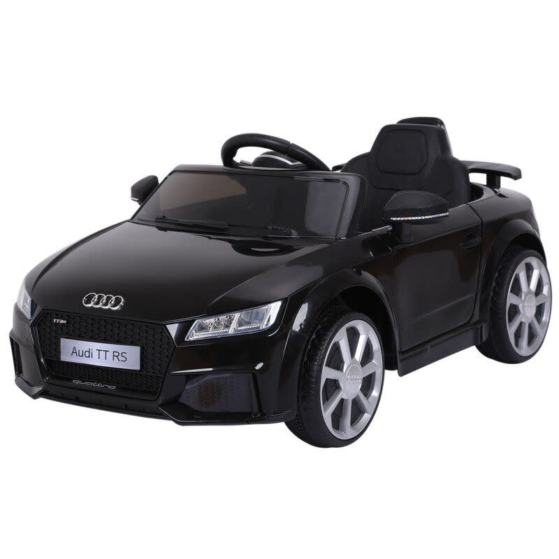 4) Black Audi TT RS Electric Sports Car Ride On Toy