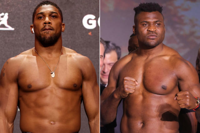 Anthony Joshua vs. Francis Ngannou boxing match set for March in Saudi  Arabia