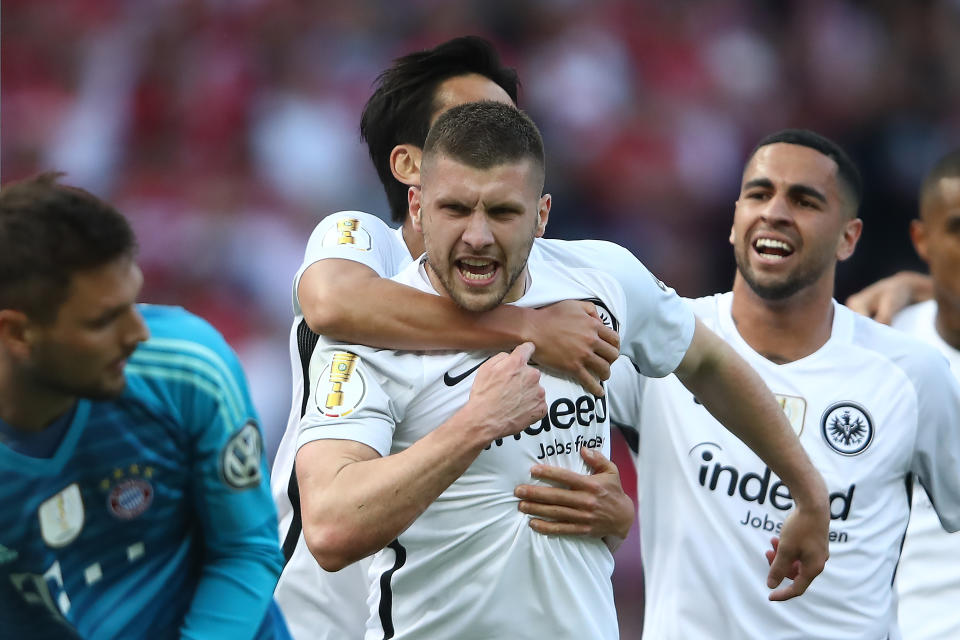 Ante Rebic schnürte einen Doppelpack für Eintracht Frankfurt