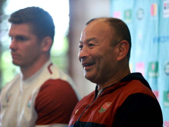 Eddie Jones labelled the New Zealand media 'fans with keyboards' (Getty)