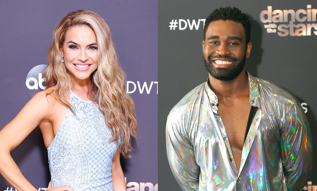Keo Motsepe and Chrishell Stause are coupled up. (Photos: Getty Images)