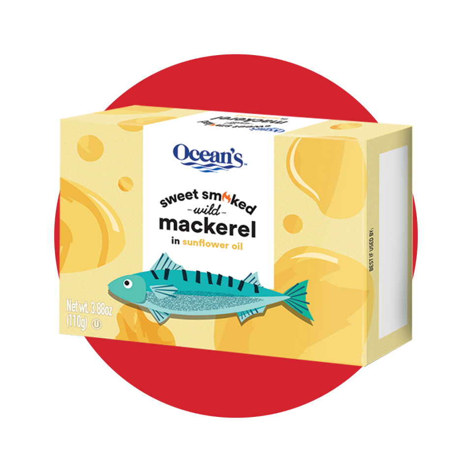 <p><a href="https://oceanfish.com/product_category/sweet-smoked-wild-mackerel/" rel="nofollow noopener" target="_blank" data-ylk="slk:Shop Now;elm:context_link;itc:0;sec:content-canvas" class="link ">Shop Now</a></p><p>Sweet Smoked Wild Mackerel</p><p>$0.01</p><p>oceanfish.com</p>