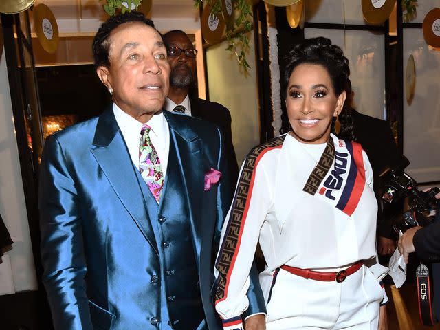 <p>Michael Buckner/Variety/Penske Media/Getty</p> Smokey Robinson and wife Frances Robinson.