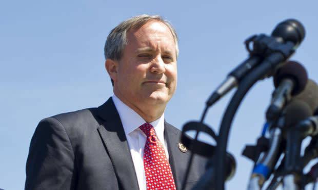 Ken Paxton (Photo: Diego M. Radzinschi/ALM)