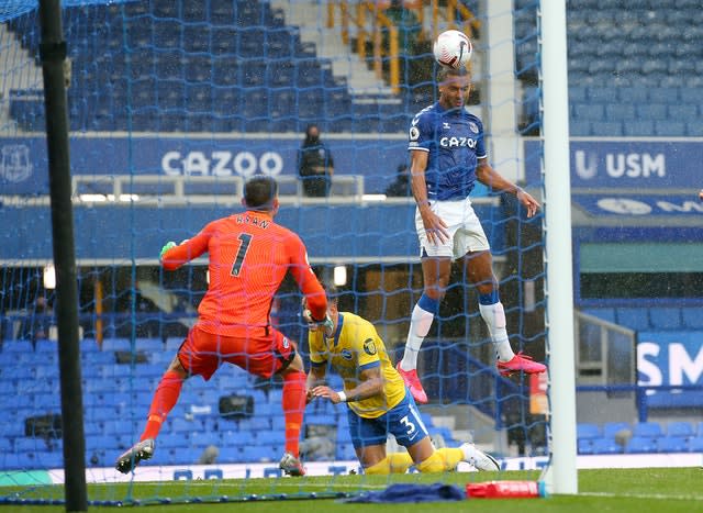 Dominic Calvert-Lewin has been a threat in the air