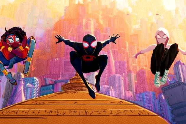 Exclusive: Previous Spider-Men in 'Across the Spider-Verse