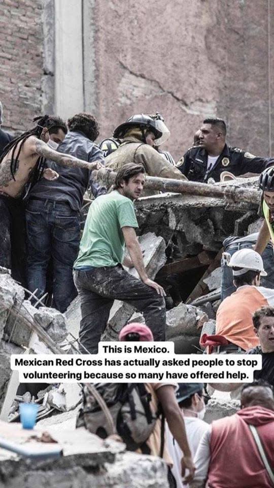 27 imágenes de México frente al sismo que erizan la piel de emoción