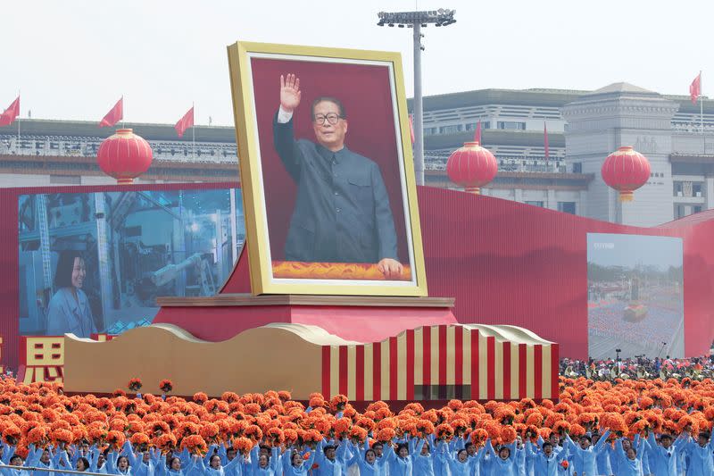 FILE PHOTO: Picture package of China's Jiang Zemin