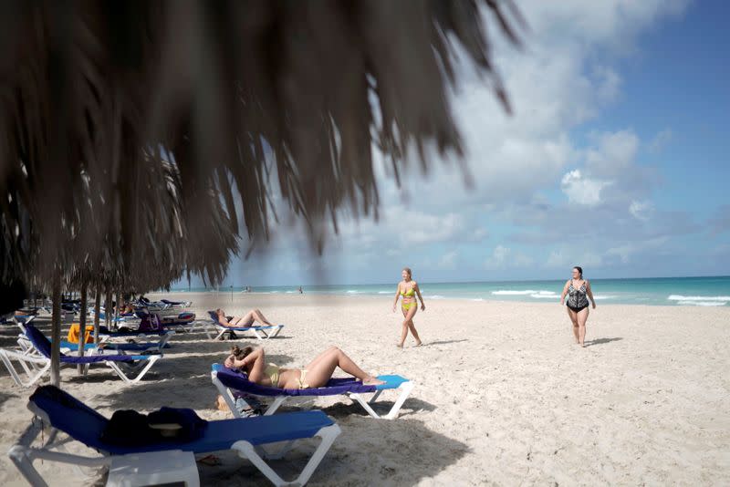 FILE PHOTO: Coronavirus disease (COVID-19) outbreak in Varadero, Cuba