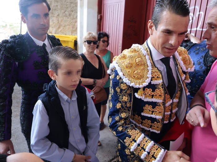 Las imágenes más tiernas de Manzanares con su hijo José Mari, de 11 años