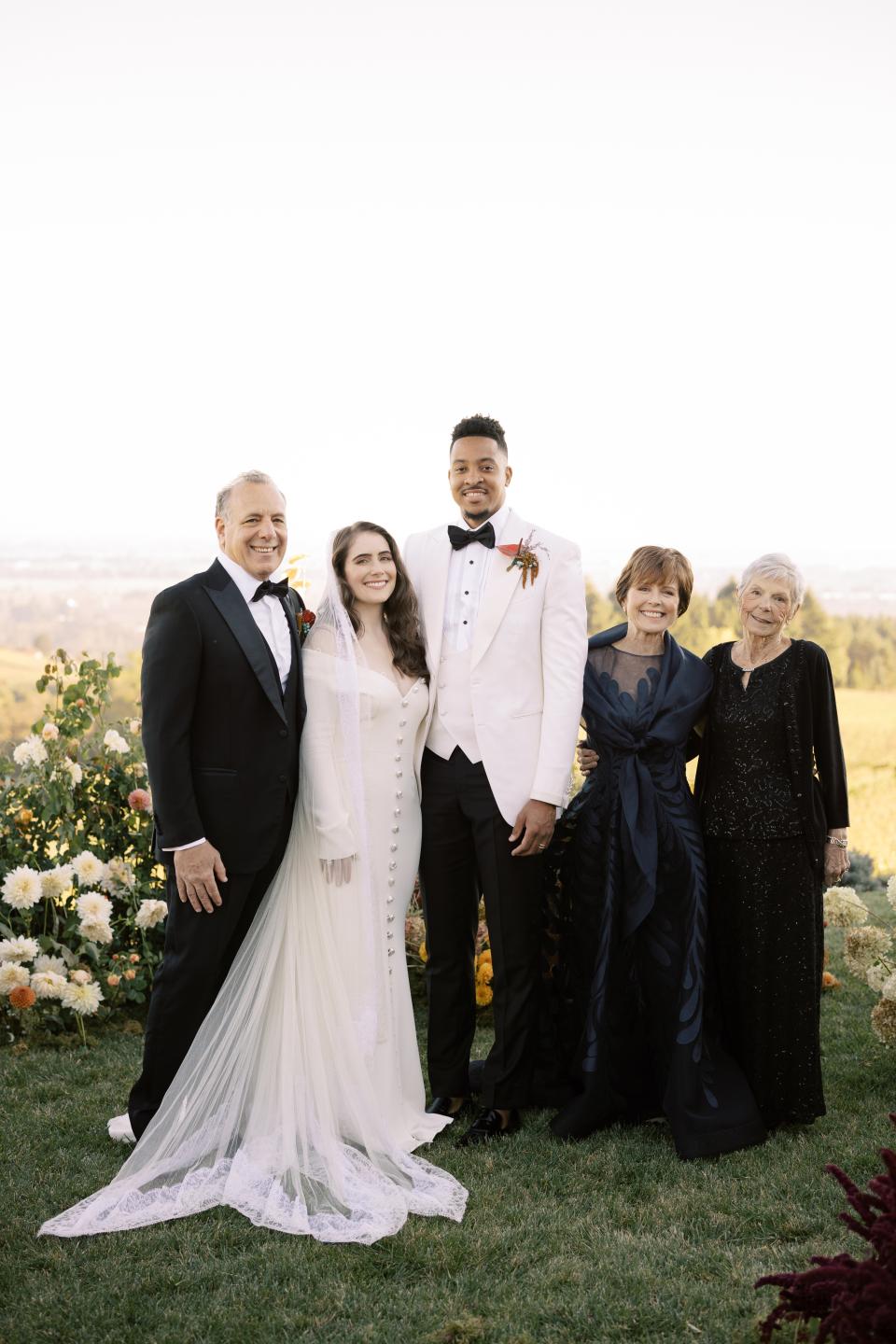 CJ McCollum and Elise Esposito’s Wedding Was an Intimate Affair in Oregon Wine Country