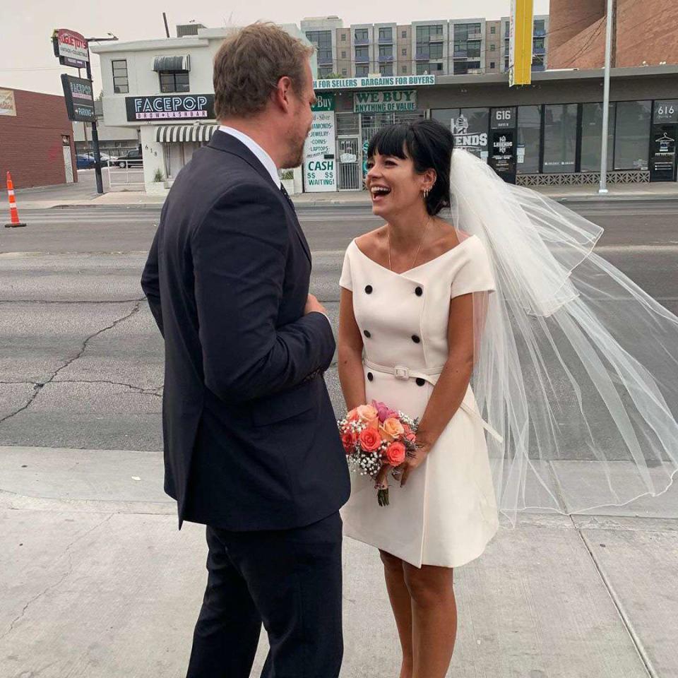 David Harbour and Lily Allen wed in Las Vegas