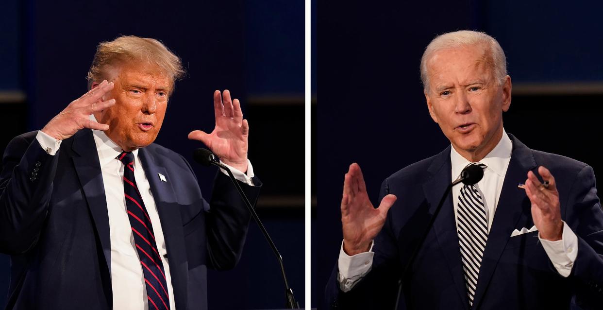 donald trump joe biden