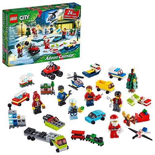 LEGO City Advent Calendar 60268 Playset, Includes 6 City Adventures TV Series Characters, Miniature Builds, City Play Mat, and Many More Fun and Festive Features, New 2020 (342 Pieces) (Amazon / Amazon)