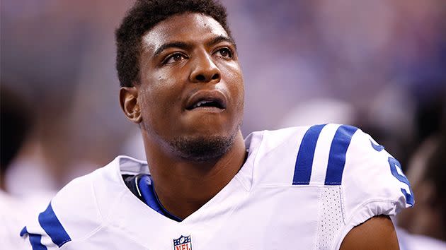 Carter during his days with the Colts. Image: Getty