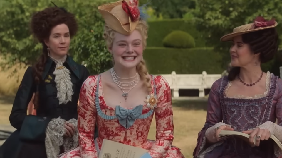 Elle Fanning in The Great.