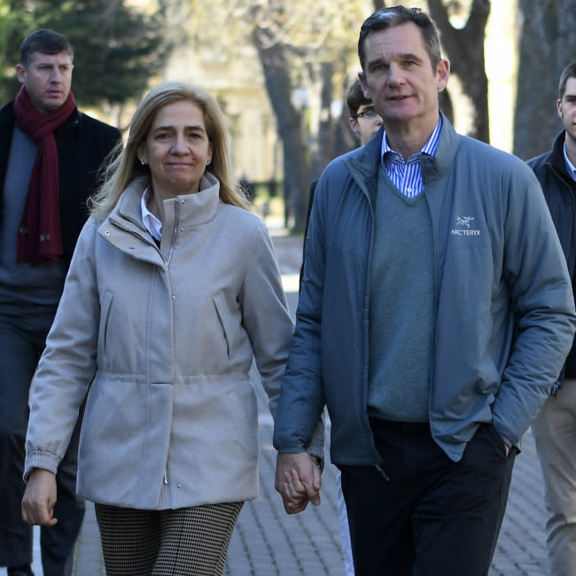 La infanta Cristina e Iñaki Urdangarin antes de su separación credit:Bang Showbiz